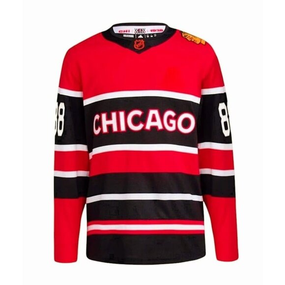 Adidas NHL Chicago Blackhawks Retro 2.0 Authentic Patrick Kane Jersey (Size 56)